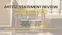 proofread your artist statement and give feedback
