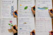 neat handwritten notes,assignment and documents