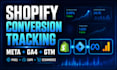 do shopify facebook pixel setup with google tag manager and ga4