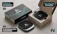 design premium 3d packaging, box dieline, and unboxing mockups