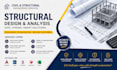 do civil and structural engineering design analysis and drawings