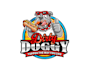 create attractive and imagination hot dog logo design