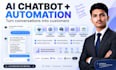 build an ai chatbot and automation for your business