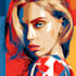 create a unique awesome pop art illustration