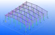 do peb shed tekla model with fabrication drawings