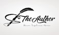 design scripted, signature, cursive, handwriting logo