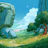 draw a background for your cartoon