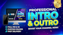 create video intro and outro templates