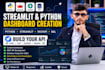 build interactive streamlit data apps python dashboards and fastapi