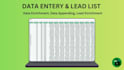 do data enrichment, data appending, lead enrichment