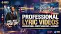 do a simple lyric video
