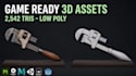 create game ready props and environments with high quality and compatibility