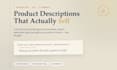 write SEO optimized product descriptions for your online store