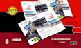 design professional trifold bifold brochure and flyer