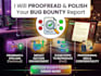 proofread and polish your bug bounty report
