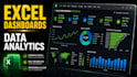 create dynamic excel dashboards and data analytics reports