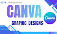 create professional canva graphic designs