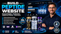 build peptide website research peptide store supplement website peptide website