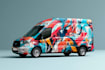 design professional vehicle wrap, car wrap, van wrap design