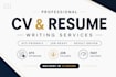 create a professional resume CV and cover letter