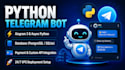 develop custom py telegram bot database and api integration