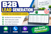 do b2b lead generation and targeted lead list building