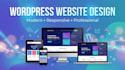 design a modern responsive wordpress website for your business