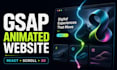 build an animated react website with gsap scroll effects