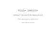 translate polish to swedish