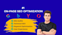 provide expert on page SEO optimization