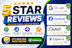 review your gmb, clutch, g2, capterra, bbb, facebook or any website