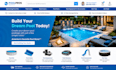 design swimming pool website pool service website construction website swimming