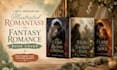 illustrate a custom romantasy book cover for kindle and print