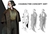 create character concept art and design