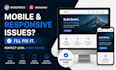 fix wordpress elementor mobile and responsive design issues