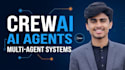 build custom ai agents and multi agent systems using crewai