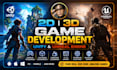 develop 2d 3d game in unity or unreal engine as your game developer