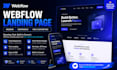 design webflow website webflow landing page figma to webflow