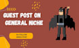 do guest post on general niche