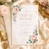 design elegant editable bridal shower invitation template