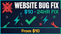 fix your website bugs and improve performance
