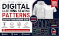 create digital clothing sewing patterns cad grading and dxf