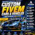 create a custom fivem car, vehicle, and gta 5 car mod