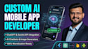 develop custom ai mobile app with chatgpt gemini api in flutter android