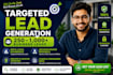 do targeted lead generation and prospect list building