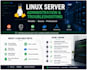 provide linux server administration and troubleshooting
