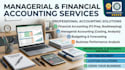 do managerial financial and cost accounting services