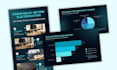 design business infographic and process flowchart