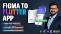 convert figma to flutter app pixel perfect android and ios ui with animation