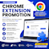 do chrome extension promotion, extension and browser